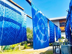 การเรียนรู้ผ่านประสบการณ์ย้อมสีคราม
